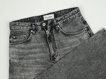 szerokie spodnie pull: PULL&BEAR, Jeansy damskie, rozmiar S — 1