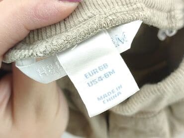 czarne rajstopy dla niemowlaka: Sweatpants, H&M, 3-6 months, condition - Very good — 4