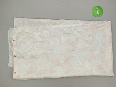 domek: Zasłony/Panel zasłonowy z oczkami – pastelowy, kwiatowy wzór - — 2