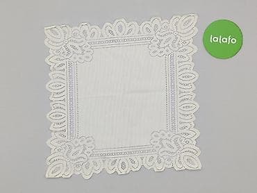 Obrazy i zdjęcia: Serwetka 40 x 40, kolor - Biały, stan - Bardzo dobry — 3