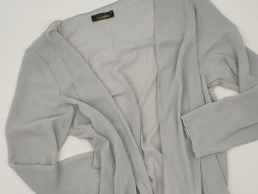 długi sweter sukienki: Zarina, Kardigan damski, rozmiar 8XL — 1