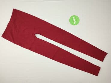 legginsy czarne prążkowane: Legginsy Sportowe damskie, rozmiar XL — 3