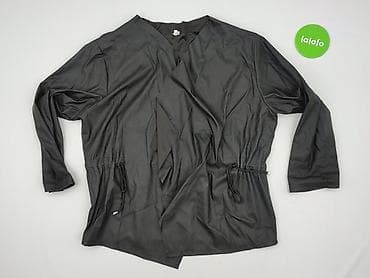 ramoneska oversize: Kurtka skórzana damska, rozmiar 4XL — 2