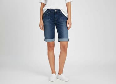 krótkie spodenki jeansowe damskie hm: H&M, Szorty damskie, rozmiar M — 7