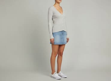 bershka kapcie: Bershka, Kardigan damski, rozmiar XS — 7