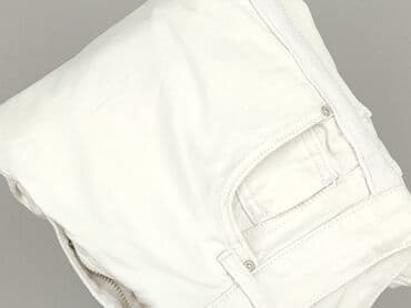 białe damskie jeansy: Denim, Jeansy damskie, rozmiar M — 7