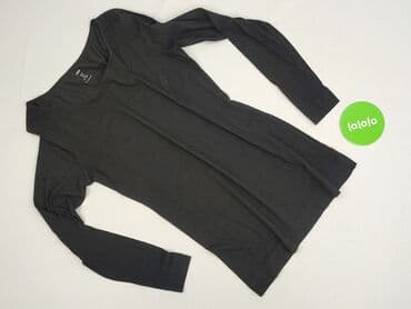czarne bluzki basic z długim rękawem: Women's blouse, size M — 3