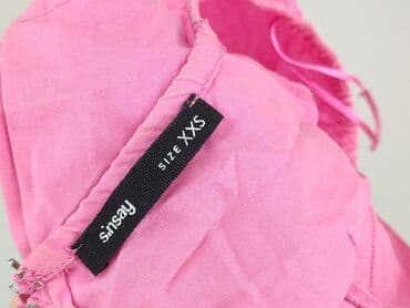 cropp bluzki z krótkim rękawem: Sinsay, Top damski, rozmiar 2XS — 4