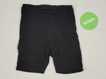 czarne szorty damskie z wysokim stanem: Legginsy Krótkie damskie, rozmiar 2XS — 3