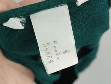 bluzki pod marynarkę plus size: H&M Basic, Bluzka damska, M — 4