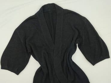 sweter z bufiastymi rękawami: Kardigan damski, XL — 1