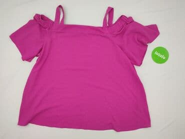 niebieska satynowa sukienka zara: Women's blouse, size XL (EU 42) — 2