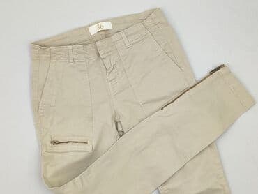 spodnie joggery moro damskie: Material trousers for women, S — 1