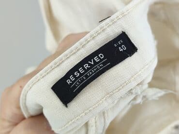 reserved skorzane spodenki: Reserved, Szorty damskie, rozmiar L — 4