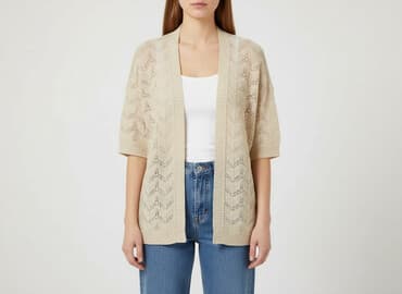 c a kurtki zimowe damskie: Janina, Kardigan damski, rozmiar M — 7