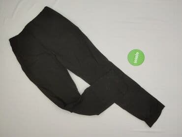 spodnie dresowe i marynarka: Spodnie materiałowe damskie, S — 4