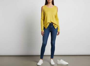 koronkowy top pod marynarkę: M&Co, Bluzka damska, rozmiar M — 8