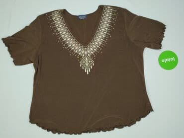 sukienka w etniczne wzory: Bluzka damska, XL — 2