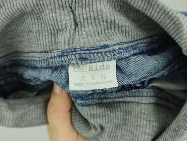 stradivarius spodnie materiałowe: Spodnie jeansowe, F&F, 2-3 lat, 98, stan - Bardzo dobry — 4