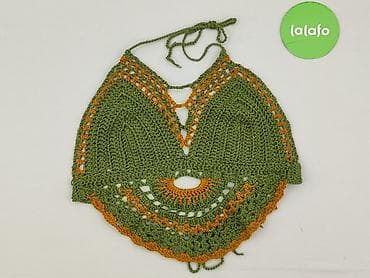 bluzka bez stanika: Hand Knitted, Top damski, rozmiar XL — 2