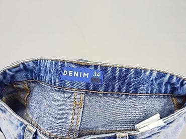 cropped jeans: Denim, Szorty damskie, rozmiar 2XS — 5