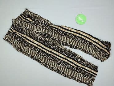 modne duże rozmiary spodnie: Spodnie materiałowe damskie, rozmiar M — 4