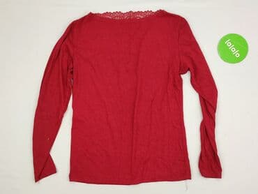 czerwone bluzki eleganckie: Bluzka damska, rozmiar S — 3