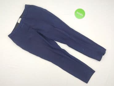 jeansy damskie podarte: Material trousers for women, size M (EU 38) — 2