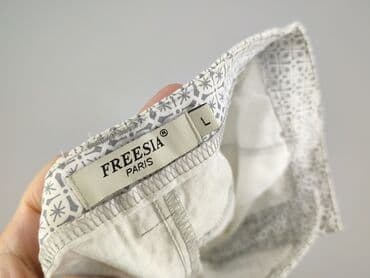 legginsy damskie plus size: Freesia, Spodnie damskie, rozmiar L — 4