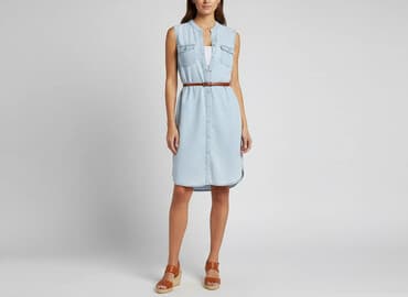 sukienki dżinsowe midi: New Look, Sukienka damska, rozmiar M — 6