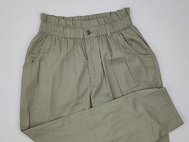 mom jeans pull and bear: Spodnie materiałowe damskie, rozmiar M — 1