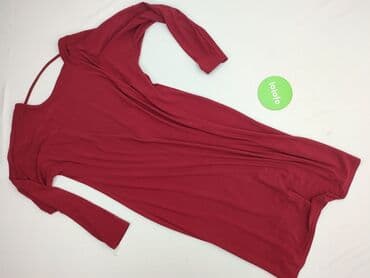 jakie rajstopy do bordowej sukienki: Sukienka damska, rozmiar S — 2