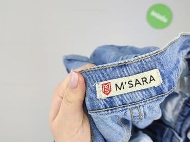 krótkie spodenki z wysokim stanem sklep: M.Sara, Szorty damskie, rozmiar M — 4