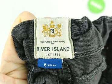 ed sheeran koszulka slaska: Spodnie jeansowe, River Island, 5-6 lat, 110/116, stan - Bardzo dobry — 4