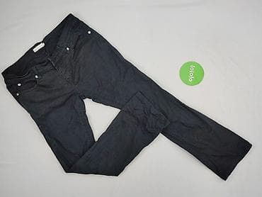 czarne spodnie jeans: Jeansy damskie, rozmiar L — 2