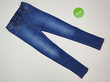 bluzy nike: Spodnie jeansowe, 12 lat, 152, stan - Bardzo dobry — 2