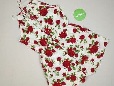 bialy kombinezon na jedno ramie: H&M, Kombinezon damski, rozmiar L — 4