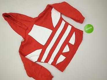 adidas dresy czerwone: Adidas, Bluza z kapturem damska, rozmiar S — 2