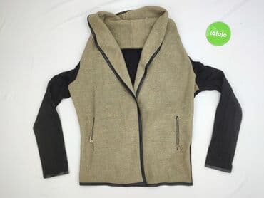 kurtki czarne z kapturem: Kardigan damski, rozmiar L — 3