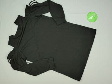 czarna sukienka z długim rękawem sinsay: Sinsay, Sukienka damska, rozmiar XS — 3