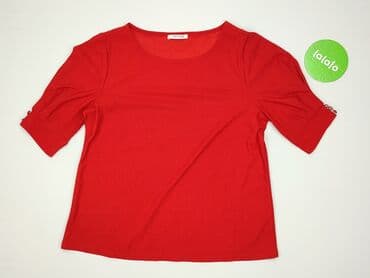 czerwona bluzki z bufkami: Orsay, Bluzka damska, S — 2