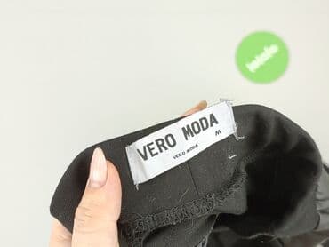 legginsy woskowane wysoki stan: Vero Moda, Лосини З екошкіри жіночі, розмір M — 4