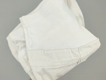 białe spodnie damskie materiałowe: Spodnie materiałowe damskie, rozmiar M — 6
