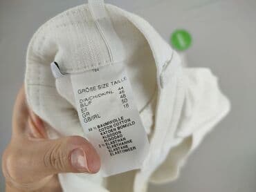 barbara lebek kurtki zimowe: Barbara Lebek, Spodnie materiałowe damskie, rozmiar 3XL — 5