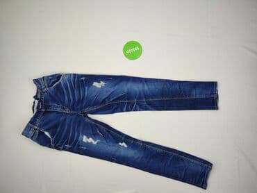 legginsy woskowane wysoki stan: Jeansy damskie, rozmiar XS — 2