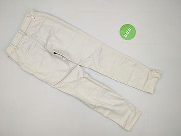 sweatpants brown: H&M, Spodnie materiałowe damskie, rozmiar S — 3