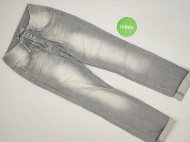 srebrne buty deichmann: Jeansy damskie, rozmiar M — 2