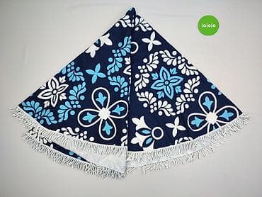 Дім і сад: Скатертина 150 x 150, колір - Синій, стан - Дуже гарний — 3