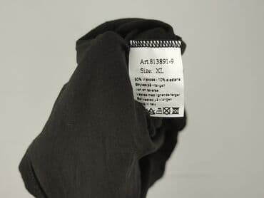 czarne bluzki siateczka: Pronto Moda, Top damski, rozmiar XL — 5