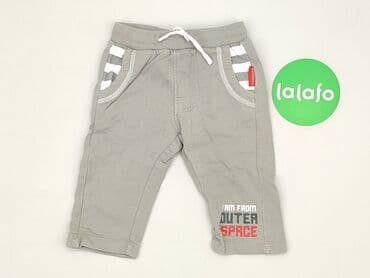 krótkie spodenki niemowlęce 74: Sweatpants, Coccodrillo, 3-6 months, condition - Perfect — 2
